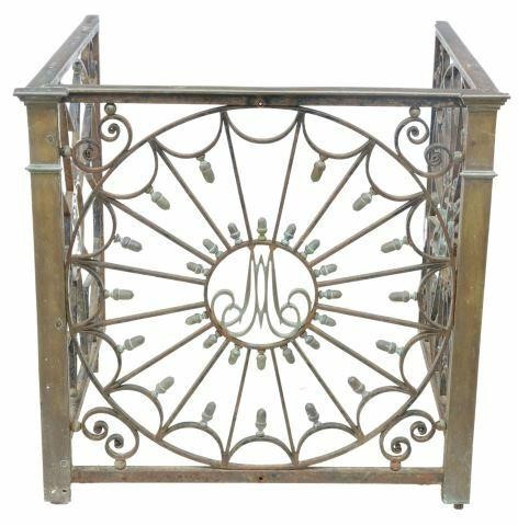 FRENCH ECCLESIASTICAL IRON & BRONZE