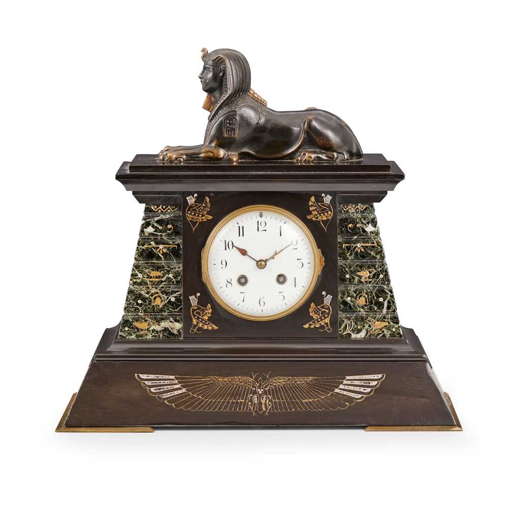 FRENCH EGYPTIAN REVIVAL SLATE,