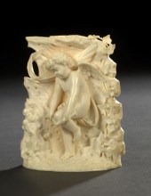 French Elaborately Carved Ivor