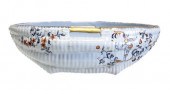 FRENCH EMILE GALLE FAIENCE BOW