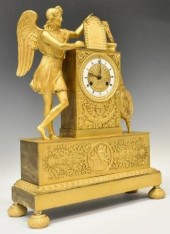 FRENCH EMPIRE BRONZE DORE FIGU