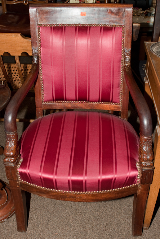 French Empire carved mahogany