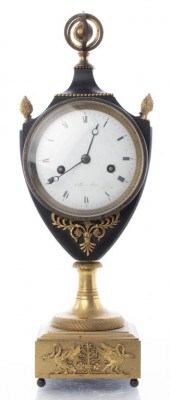 FRENCH EMPIRE COLLAS GILT BRON