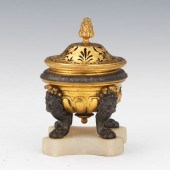 FRENCH EMPIRE D'ORE BRONZE ON