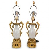 FRENCH EMPIRE GILT BRONZE AND