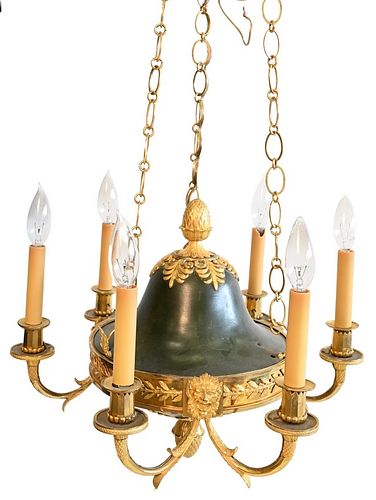 FRENCH EMPIRE GILT BRONZE