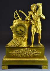 French Empire Gilt Bronze Figu