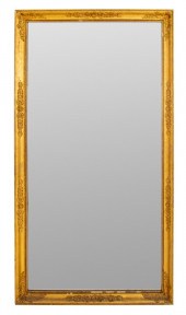 FRENCH EMPIRE GILTWOOD MIRROR