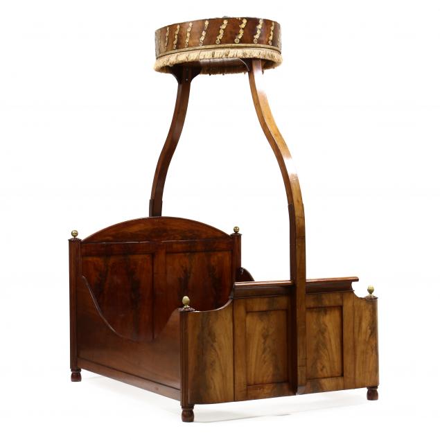 FRENCH EMPIRE MAHOGANY AND ORMOLU