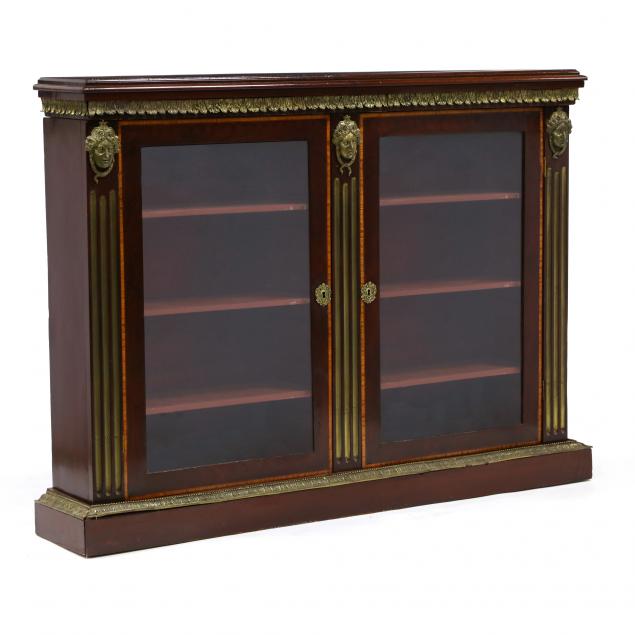 FRENCH EMPIRE MAHOGANY AND ORMOLU