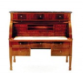 French Empire mahogany bureau