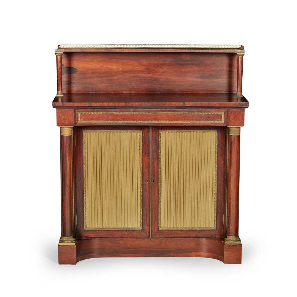 FRENCH EMPIRE MAHOGANY CHIFFONIER