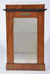 FRENCH EMPIRE MAHOGANY FRAMED