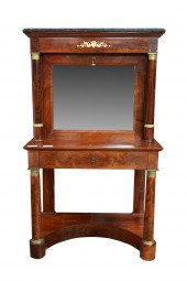 FRENCH EMPIRE MAHOGANY SECRETA