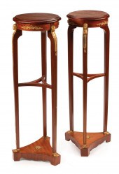 FRENCH EMPIRE MAHOGANY TORCHER