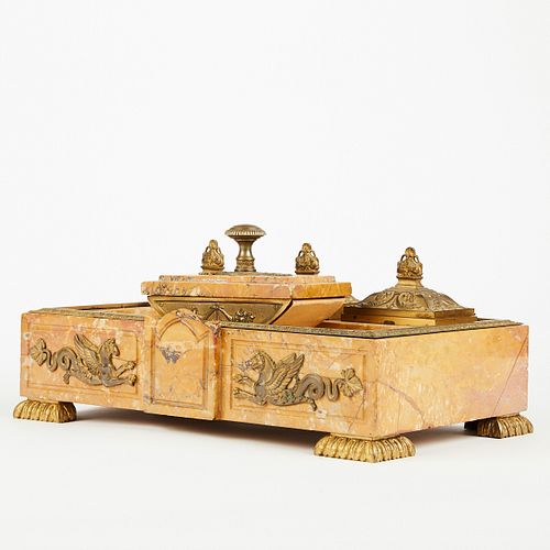 FRENCH EMPIRE NEOCLASSICAL SIENNA