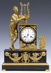 FRENCH EMPIRE ORMOLU &AMP; PAT