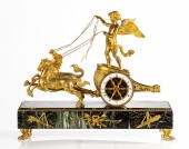 FRENCH EMPIRE ORMOLU CUPID'S C