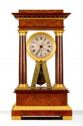FRENCH EMPIRE ORMOLU-MOUNTED M
