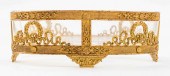 FRENCH EMPIRE ORMOLU ROCK CRYS