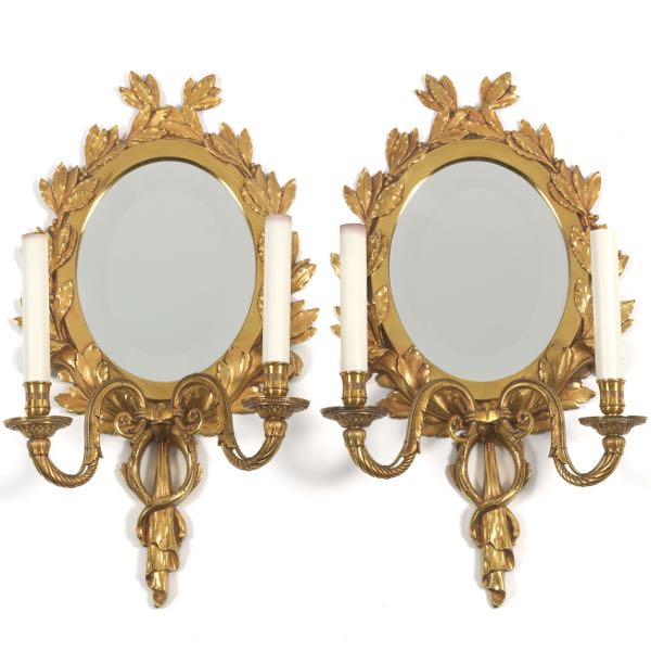 FRENCH EMPIRE PAIR OF D'ORE