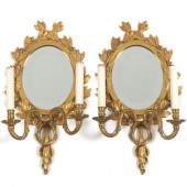 FRENCH EMPIRE PAIR OF D'ORE BR