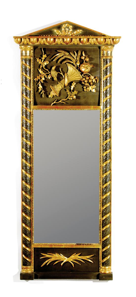 French Empire parcel-gilt and