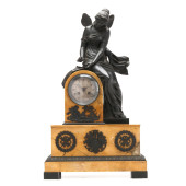 FRENCH EMPIRE PATINATED BRONZE