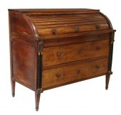 FRENCH EMPIRE PERIOD WALNUT BU
