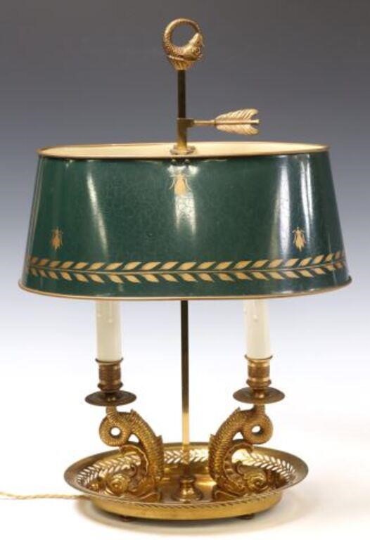 FRENCH EMPIRE STYLE 2-LIGHT