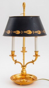 FRENCH EMPIRE STYLE BRASS 3 AR