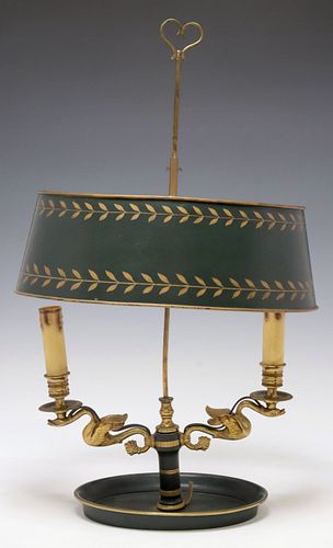 FRENCH EMPIRE STYLE BRASS &AMP;