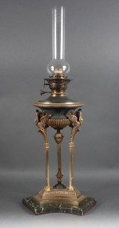 French Empire style brass and