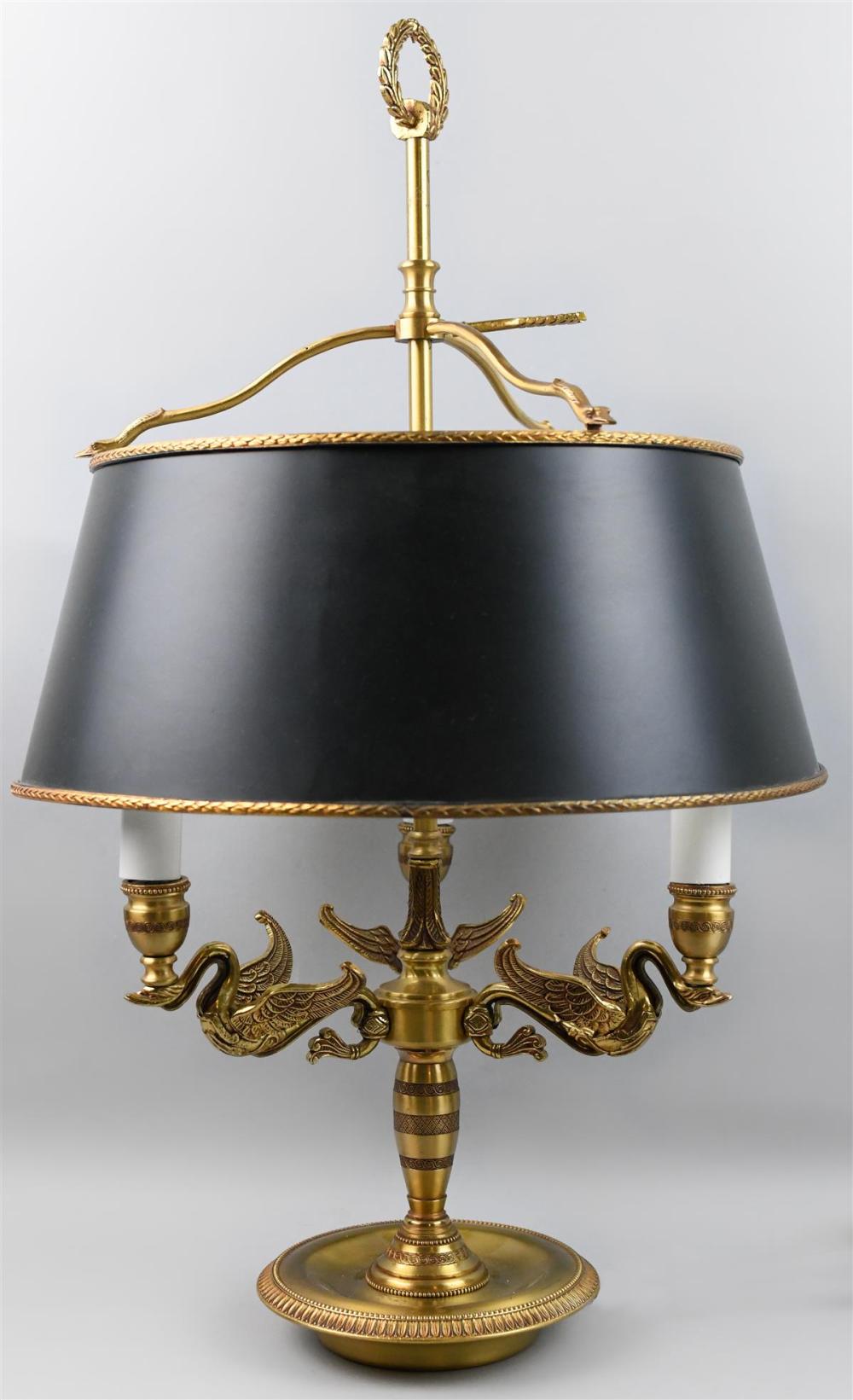 FRENCH EMPIRE STYLE BRASS