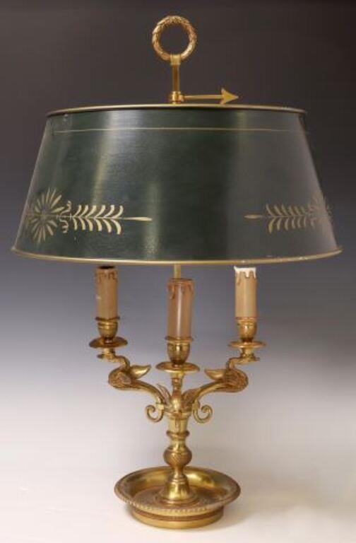 FRENCH EMPIRE STYLE BRONZE