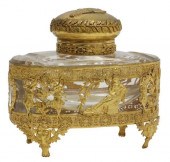 FRENCH EMPIRE STYLE BRONZE DOR