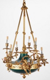 FRENCH EMPIRE STYLE BRONZE FIG