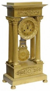 FRENCH EMPIRE STYLE BRONZE POR