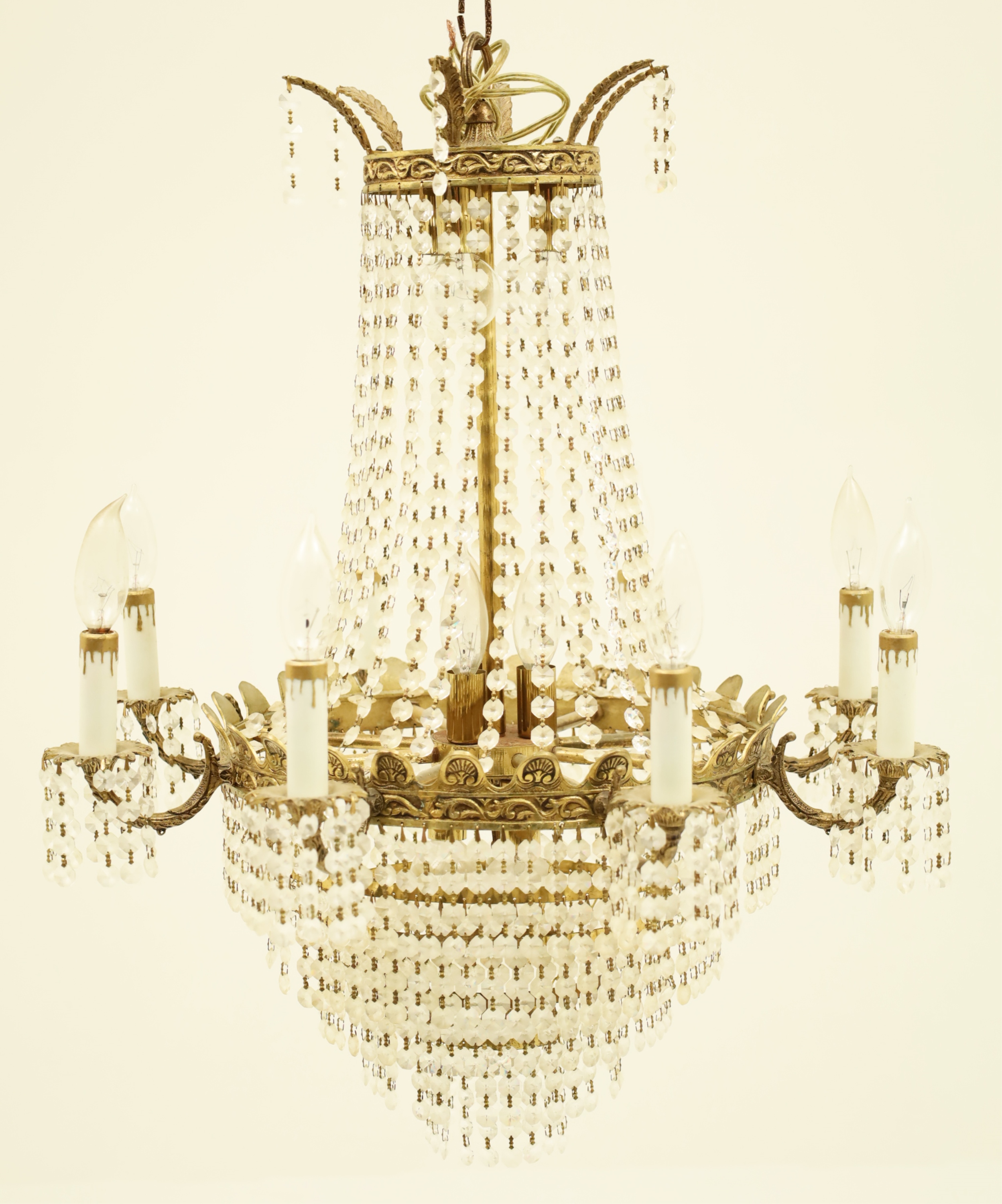FRENCH EMPIRE STYLE CRYSTAL