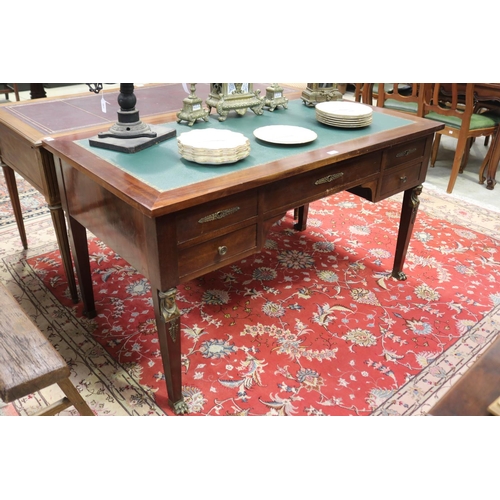 French Empire style desk, with