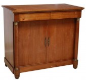 FRENCH EMPIRE STYLE FRUITWOOD