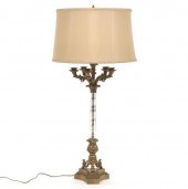 FRENCH EMPIRE STYLE GILT BRONZ