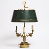 French Empire Style Gilt Bronz