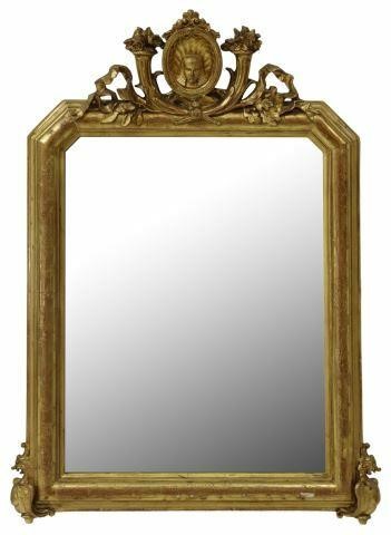 FRENCH EMPIRE STYLE GILTWOOD WALL