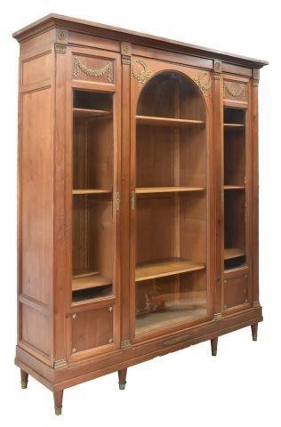 FRENCH EMPIRE STYLE GLAZED MAHOGANY