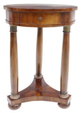 FRENCH EMPIRE STYLE GUERIDON SIDE