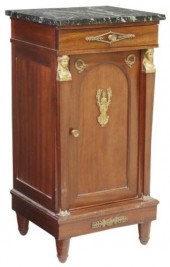 FRENCH EMPIRE STYLE MAHOGANY B