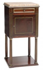 FRENCH EMPIRE STYLE MAHOGANY B