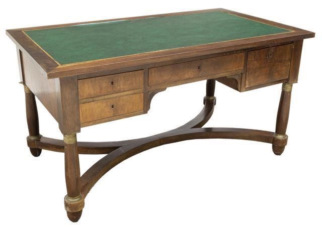 FRENCH EMPIRE STYLE MAHOGANY BUREAU