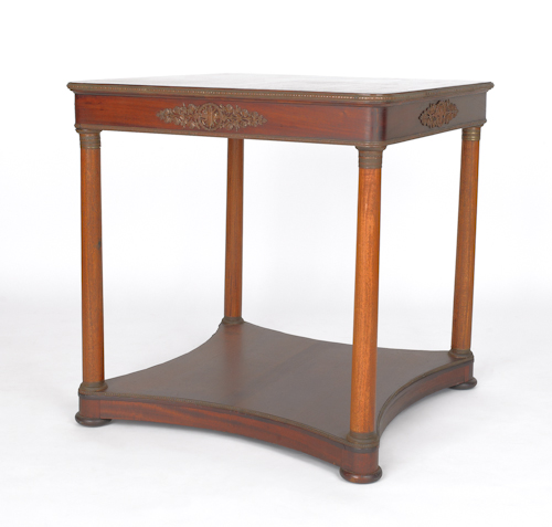 French Empire style mahogany center